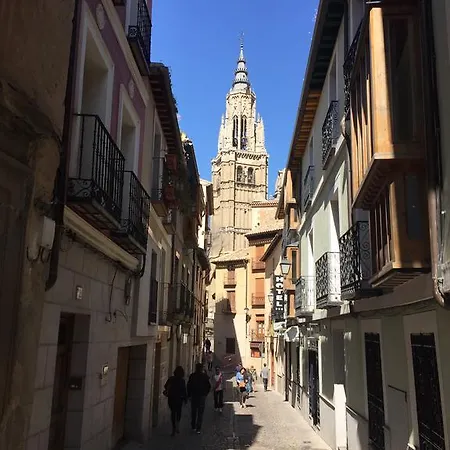 Apartamentos Catedral Escalinata Toledo Esterno foto