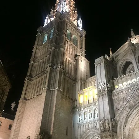 Apartamentos Catedral Escalinata Toledo Esterno foto